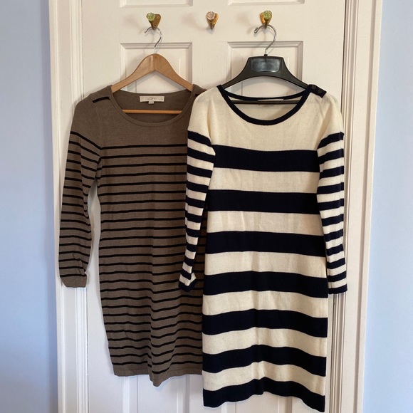LOFT Dresses & Skirts - Loft Sweater Dress Bundle, Women’s Size XS Petite